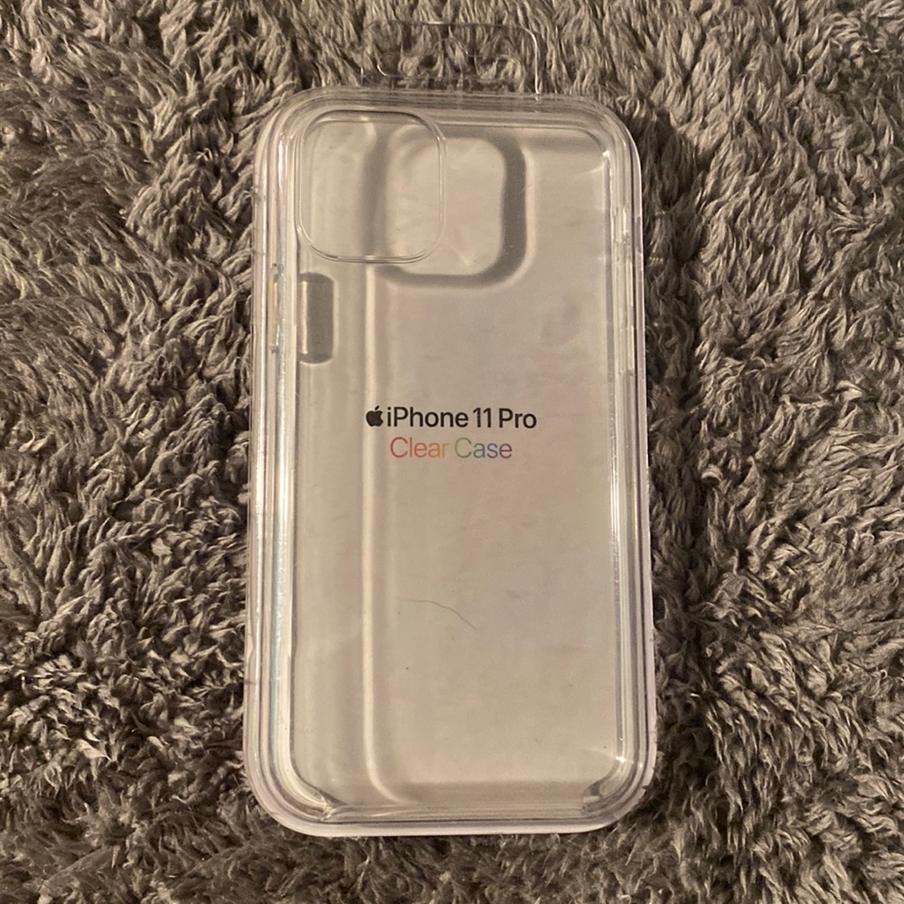 Brand new iPhone 11 Pro clear case
